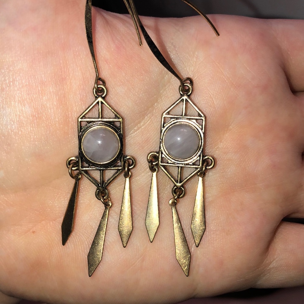 boho dangle earrings